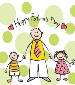 父亲节插画