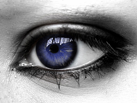 眼妆眼睛彩色眼妆图片