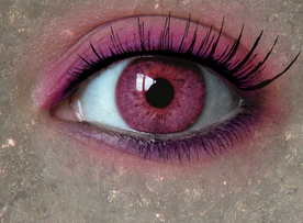 眼妆眼睛彩色眼妆图片