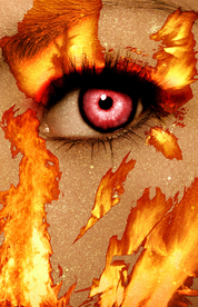 眼妆眼睛彩色眼妆图片