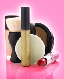 化妆品补妆工具图片