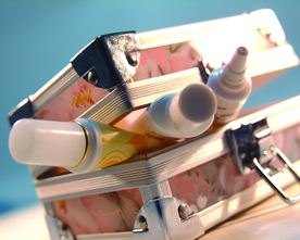 化妆品补妆工具图片