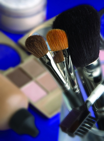 化妆品补妆工具图片