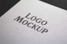 现代logo展示样机