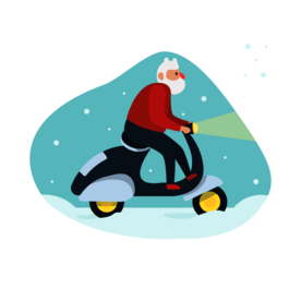 圣诞节日图标标志图形装饰素材