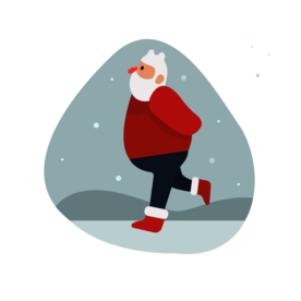 圣诞节日图标标志图形装饰素材