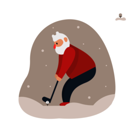 圣诞节日图标标志图形装饰素材