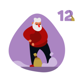 圣诞节日图标标志图形装饰素材