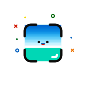 潮流色彩图标标志图形装饰素材