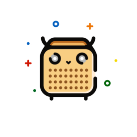 潮流色彩图标标志图形装饰素材