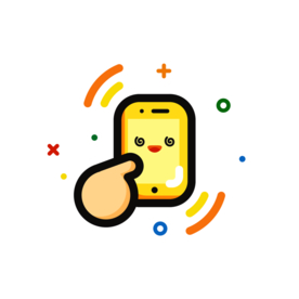 潮流色彩图标标志图形装饰素材