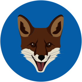 狐狸动物图标标志图形装饰素材