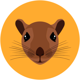 老鼠动物图标标志图形装饰素材