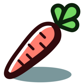 萝卜美食图标标志图形装饰素材