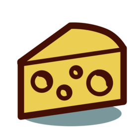 奶酪美食图标标志图形装饰素材