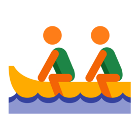 龙舟运动标志图形图标装饰素材