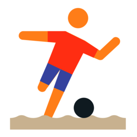 踢球运动标志图形图标装饰素材