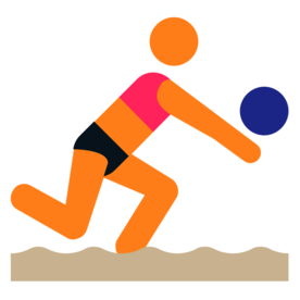 排球运动标志图形图标装饰素材