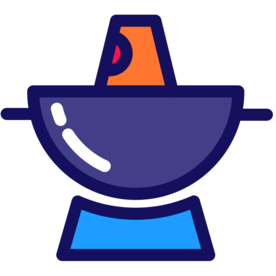 火锅餐饮标志图形图标装饰素材