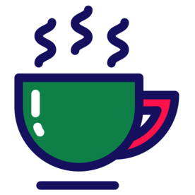 咖啡餐饮标志图形图标装饰素材