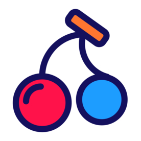 水果餐饮标志图形图标装饰素材