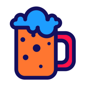 啤酒餐饮标志图形图标装饰素材