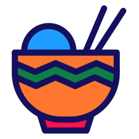 餐馆餐饮标志图形图标装饰素材