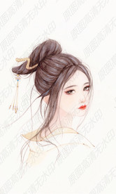 古风手绘美女