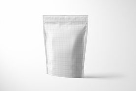 零食自封袋样机 模型