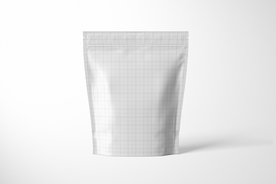 零食自封袋样机 模型