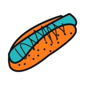 热狗工具图标图形标志素材