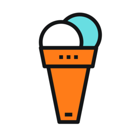 甜筒工具图标图形标志素材