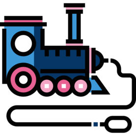 火车工具图标图形标志素材