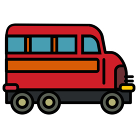 巴士工具图标图形标志素材