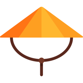 草帽工具图标图形标志素材