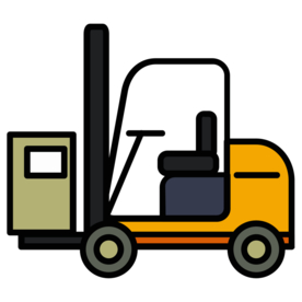 叉车工具图标图形标志素材