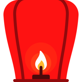 孔明灯工具图标图形标志素材