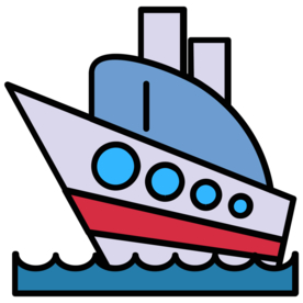 游轮工具图标图形标志素材