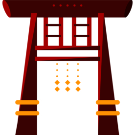 大门复古工具图标图形标志素材