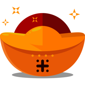 元宝复古工具图标图形标志素材