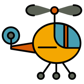 直升机工具图标图形标志素材
