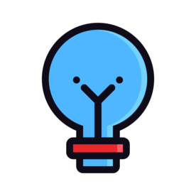 灯泡图形标志图标装饰素材