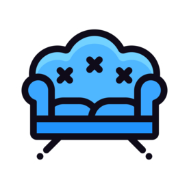 沙发图形标志图标装饰素材