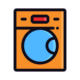 洗衣机图形标志图标装饰素材