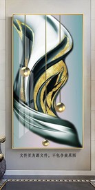 现代抽象线条装饰画