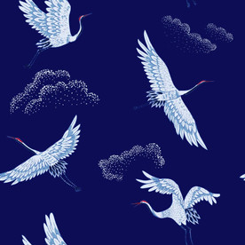 仙鹤 国潮 中国风 矢量图 鹤