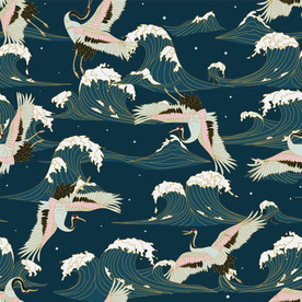 仙鹤 国潮 中国风 矢量图 鹤