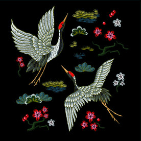 仙鹤 国潮 中国风 矢量图 鹤