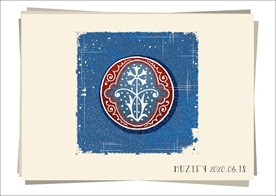 O 复古字母设计