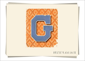 G 复古字母设计